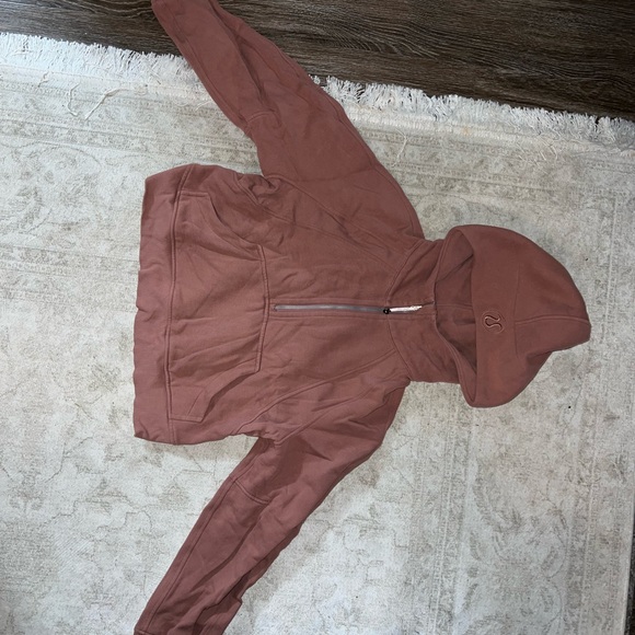lululemon athletica Jackets & Blazers - Lululemon spiced chia scuba half zip